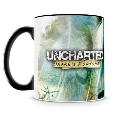 Imagem de Caneca Personalizada Uncharted - Porcelana de Alto Brilho - Amo Caneca