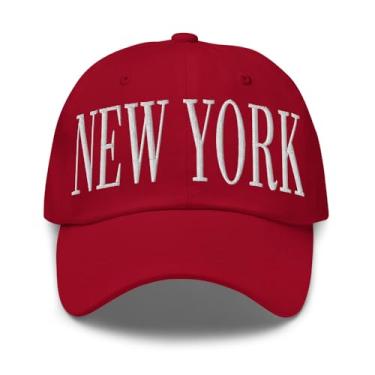 Imagem de Boné New York Bordado New York Dad Hat, Oxicoco, tamanho �nico