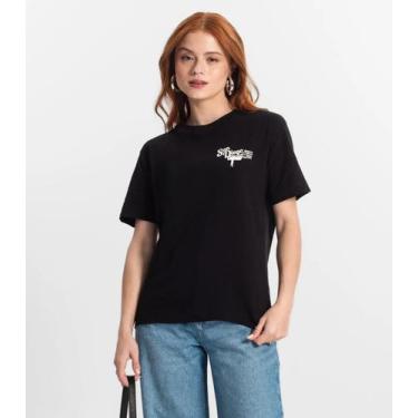 Imagem de T-Shirt Juvenil Feminina Minty Preto, 12, Preto