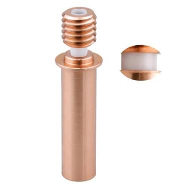 Imagem de POLISI3D Ender 3 Neo Upgrade Ceramic Core Tubo de alimentação bimaterial de alto fluxo compatível com impressora 3D Creality Ender 3 V2 Neo, Ender-3 Max Neo, CR6 SE 3D