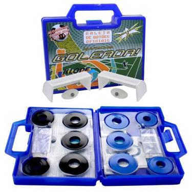 Imagem de Maleta Futebol De Botão Klopf Azul/Bco X Pret/Bco Cód. 4131
