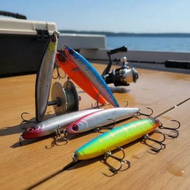 Imagem de Isca Pesca Artificial 90mm 16g Cor Sortida 1 Unidade - Bretalle