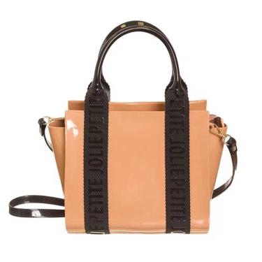 Imagem de Bolsa Feminina Susy Branco Avelã Preto Petite Jolie PJ10854