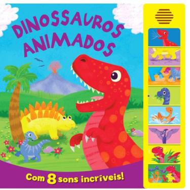Imagem de Livro - Dinossauros animados