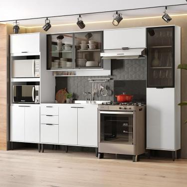Imagem de Cozinha Completa Miami Master Carraro Branco