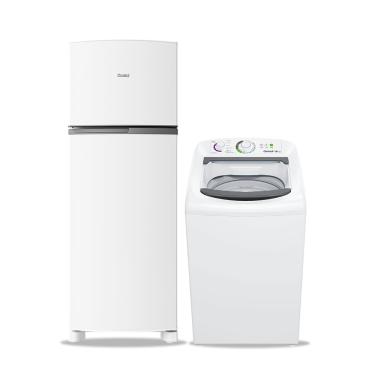 Imagem de Conjunto Consul Geladeira CRM40MB Frost Free 333L + Lavadora CWH12BB 12kg