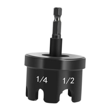 Imagem de Generic Adaptador de Furadeira Tipo Zíper com Porca, Compacto, para Hastes Roscadas de 1/4", 3/8" E 1/2".