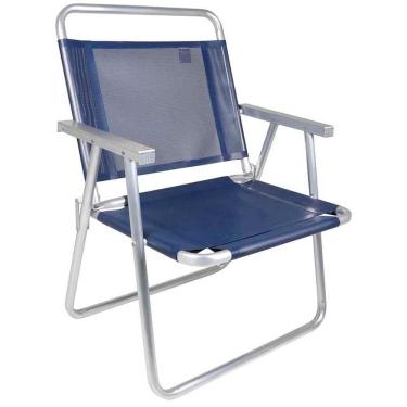 Imagem de Cadeira Oversize Mor, Alumínio, Azul