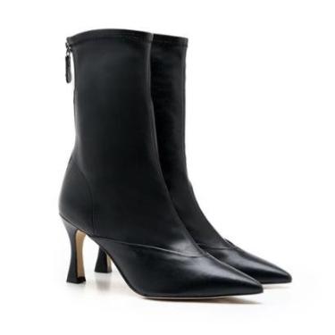 Imagem de Bota Capodarte Cano Alto Stretch Salto Fino 4017385-Feminino
