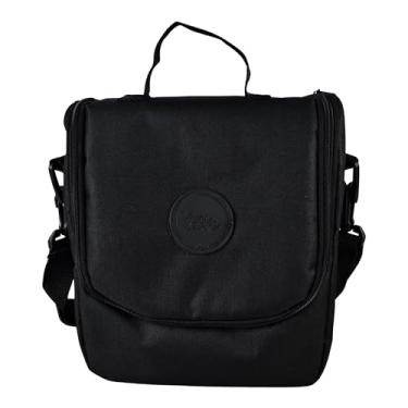 Imagem de Lancheira Térmica Infantil Preta Alça Ajustável