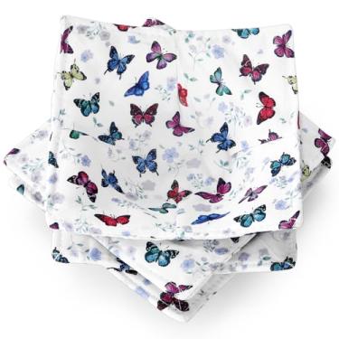 Imagem de Cunhill 4 peças de tigela de microondas de algodão, suportes aconchegantes para alimentos quentes, tigela de sopa, pegadores de panela, resistentes ao calor, multiuso, acolchoados, seguros para