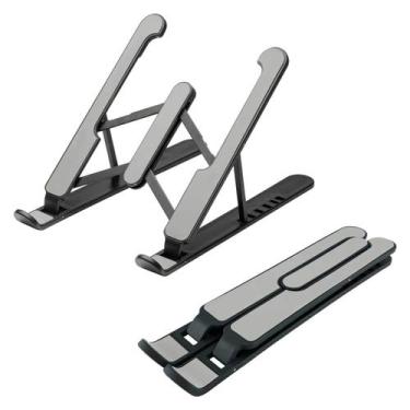 Imagem de Base Suporte Ergonômico Para Notebook netbook Tablet Dobrável - PIX