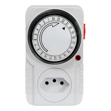 Imagem de Temporizador Timer Analógico Bivolt Tomada Contador