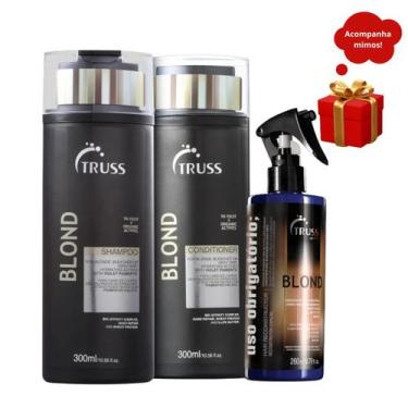 Imagem de Truss Blond Shampoo e Condicionador 300ml + Uso Obrigatório Blond 260m
