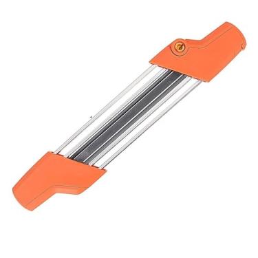 Imagem de Afiador manual de motosserra 2 em 1 lixa fácil Acessórios esmerilhadeira portátil para manutenção Aço premium Cabo ergonômico Ferramenta e eficiente