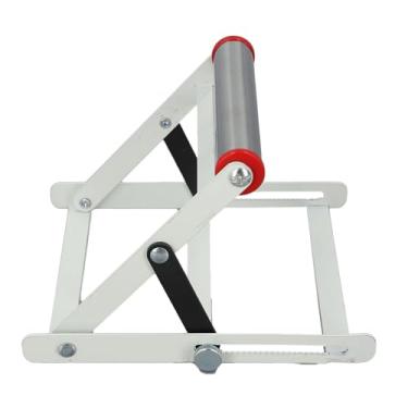 Imagem de SUNGOOYUE 55-135 Mm de Ajustável Suporte de Suporte de Material Construção Em Aço Inoxidável para Máquina de Corte, Design Dobrável para Armazenamento Compacto