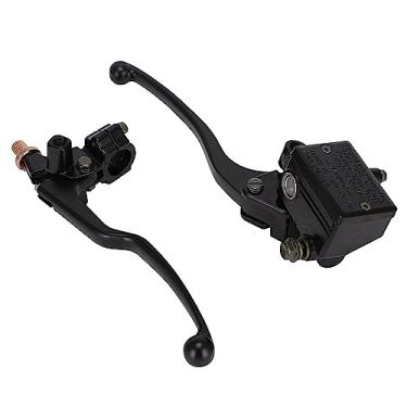 Imagem de Wacece Alavanca de embreagem de freio ATV de 22 mm de 7/20.3 cm, manípulo do cilindro mestre de freio de alumínio CNC 6061 e alavanca de embreagem para TRX 200 250 300 400 450