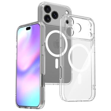 Imagem de Capa Capinha Anti Impacto Az Modelo Magnetic Compativel com a linha Iphone 17 (transparente, iPhone 17 Pro Max)