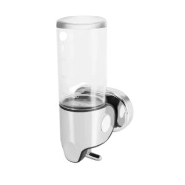 Imagem de Dispenser De Sabonete Liquido Shampoo �lcool Gel 500ML 24cm Transparente