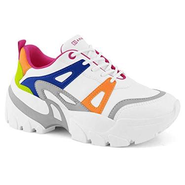 Imagem de Tênis Feminino Ramarim Sneaker Tratorado Chunky Branco 36