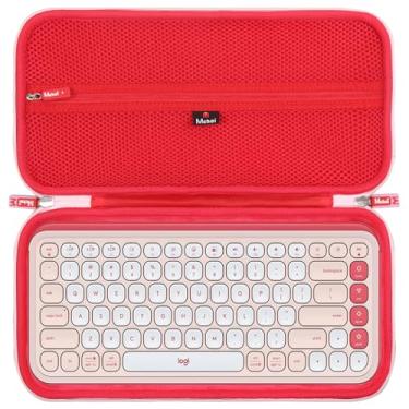 Imagem de Mchoi Capa de teclado compatível com teclado Logitech POP ICON Keys (rosa, capa POP ICON)