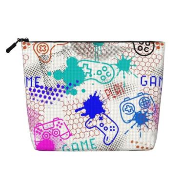 Imagem de Xalvyriehf Bolsas de maquiagem pequenas para bolsa - bolsas de cosméticos para crianças, bolsa de higiene pessoal de viagem para meninos, meninas, artigos de higiene pessoal, bolsa organizadora de