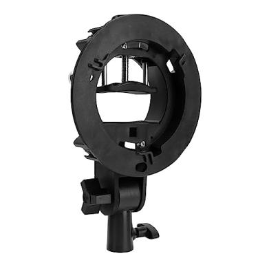 Imagem de Generic Suporte Tipo S para Suporte de Montagem Bowens, Preto Leve de Aparência Bonita ABS Tipo S para Softbox