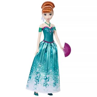 Imagem de Boneca Disney Frozen Spin e Reveal Anna com Acessórios JBG60 - Mattel