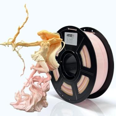 Imagem de Stronghero3D Filamento de impressão 3D PLA 1,75 mm, bege, pele, marrom, rosa, peso líquido 1 kg