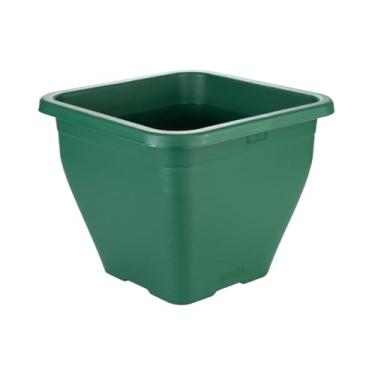 Imagem de Vaso De Plantas Grande Quadrado De Plástico Decoração Plantas Flores E Hortas (Verde)
