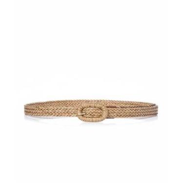 Imagem de Cinto Fino Feminino Pixolé Tramado Natural-Feminino