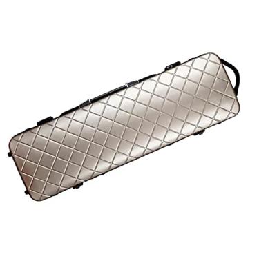 Imagem de Estojo De Violino Tamanho 4/4 Leve Caixa De Fibra De Carbono À Prova D'água Violino Quadrado Estojo Com Higrômetro Tamanho Completo Estojo de Violino (Color : 03)