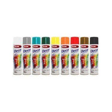 Imagem de Tinta Spray Branco 360 ML - 250 GR Brilhante - DECOR COLORGIN