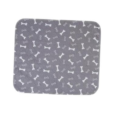 Imagem de MotiveTech Tapete higiênico lavável para cães, ideal para parto, cercado, caixa de transporte e cama. Leve e perfeito para filhotes animais de estimação de, Cinza