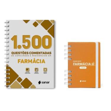 Imagem de Sanar note farmácia + 1500 questoes de farmácia