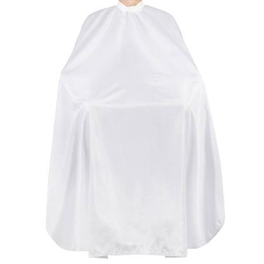 Imagem de Capa De Corte Barbeiro E Cabeleireiro De Microfibra 1,80 Metros Branca