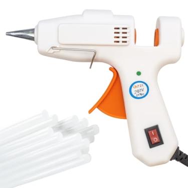Imagem de Pistola de Cola Quente 20 W Bico Fino Bivolt (110-220 V) – 10 Bastões 30 cm – Ideal para Artesanato, EVA e DIY | Niadri Imports