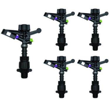 Imagem de Aspersor Irrigação Hortas Pastagem IM22 Rosca 1/2 - 5 Und - Implebras,