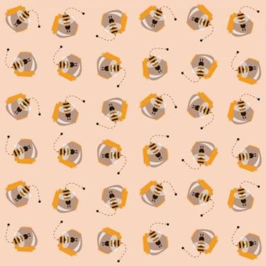 Imagem de Papel De Parede Infantil Abelhas 