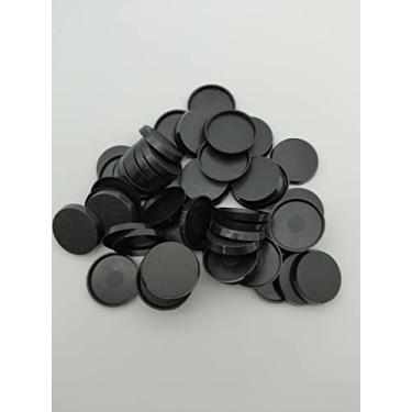 Imagem de Lote de 60 bases redondas de 32 mm para Warhammer 40k + AoS Games Workshop Wargame Bitz