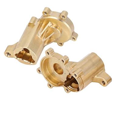 Imagem de aqxreight 2 Peças Traseira Exterior Portal Habitação Capa de Latão Acessórios RC Adequados para Redcat Gen8 II 1/10 RC Crawler Com Desempenho Perfeito Confiabilidade para Atender Materiais de Alta