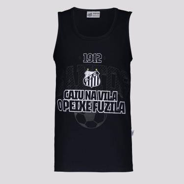 Imagem de Regata Santos Vila Juvenil  Unissex-Unissex