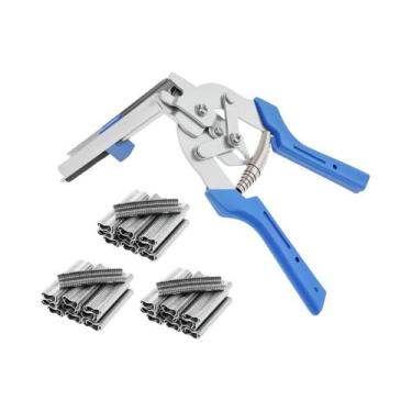 Imagem de Alicate Para Anéis De Aço Carbono Com 1800 Clips De Unha M Para Gaiola