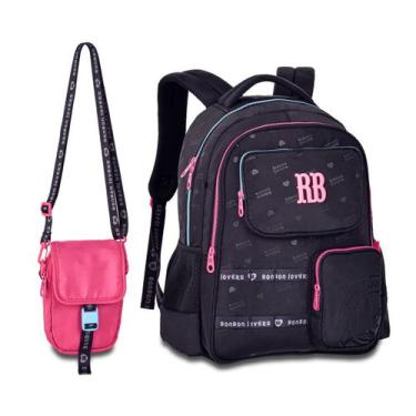 Imagem de Mochila Infantil Rebecca Bonbon - JAC PACK, PRETA