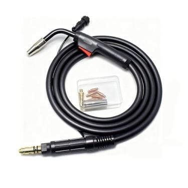 Imagem de Pistola de solda Mig resistente de 3 metros, compatível com Lincoln Magnum Pro 100L K4528-1 K3080-1, kit de consumíveis adicionais de 0,89 polegadas