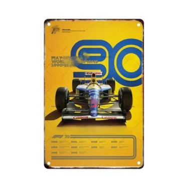 Imagem de Placa De Metal Vintage Legend Car, Placa De Parede, Arte Em Ferro, Pôs