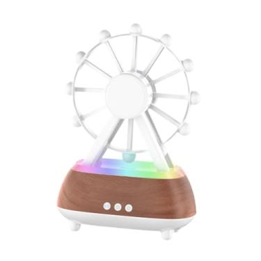 Imagem de Bothyi Umidificador de névoa com difusor de óleos essenciais e desligamento automático para quarto, escritório, spa e hotel, Madeira