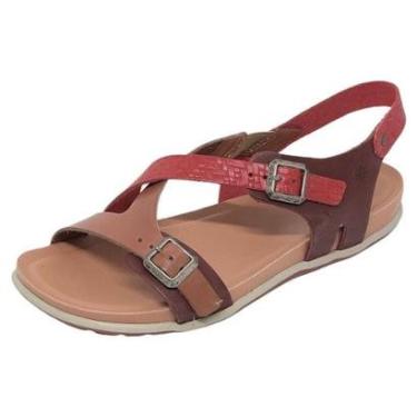 Imagem de Sandália Faminina Conforto Moderna casual Couro  New Face-Feminino
