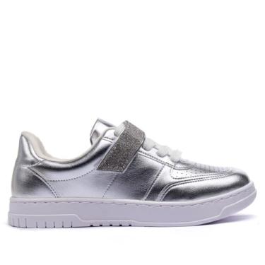 Imagem de Tênis Feminino Vizzano Metalizado Prata - 38