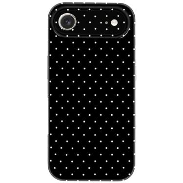 Imagem de Hython Capa para iPhone Air, linda estampa estética de bolinhas, capa simples de 6,5 polegadas, fina, fina, antiarranhões, TPU (poliuretano termoplástico) macio, à prova de choque, capa protetora de